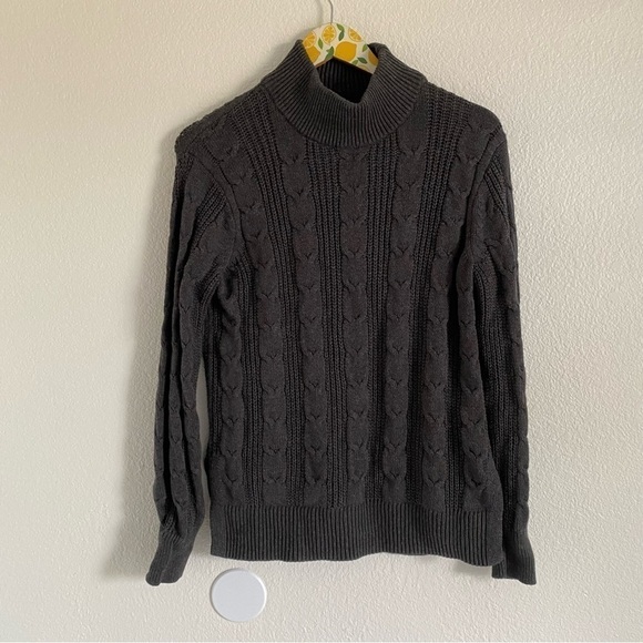 Banana Republic Sweaters - Banana Republic Women's Gray Cable Knit Sweater Size Small